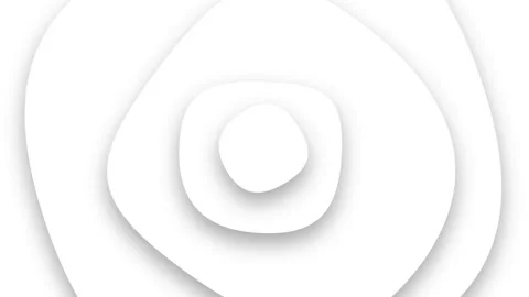 Abstract White background.geometric motion background. 4k resolution stock video Stock Footage 223550204