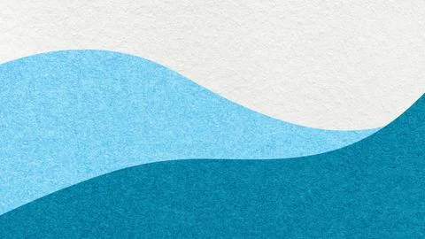 Abstract white, blue, turquoise texture paper background, wavy lines gradie.. Foto stock
