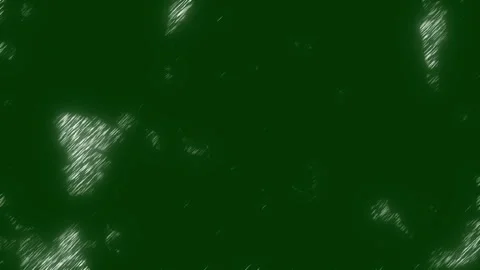 Abstract White Brush Strokes and Textured Shapes Animation on Dark Green Backgro Stock Footage 329557729