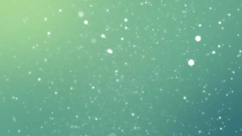 Abstract white bubbles tiny particles on green screen slow motion background Stock Footage 256017880