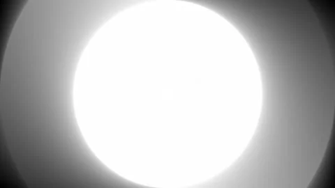 Abstract white circle background with soft monochrome gradient motion anima.. Vídeo Stock 337805135
