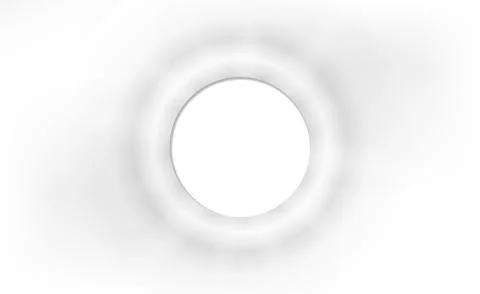 Abstract white circle, blurred background with light bokeh. Vector Eps 10 Stock Illustration
