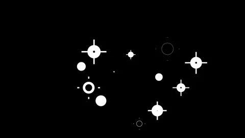 Abstract white circle burst animation with pop and line explosion motion. Stock Footage 320496438