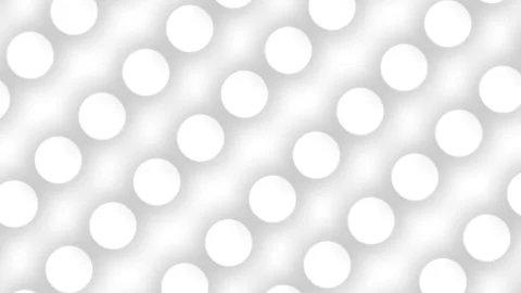 Abstract white circle cube boxes stack wall and moving on background Stockbeeldmateriaal 336550013