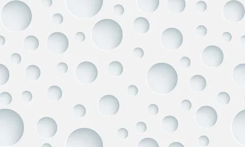 Abstract white circle pattern background. minimalistic circular shapes.	 Stock Illustration
