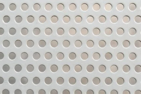 Abstract white circle pattern background texture Stock Photos