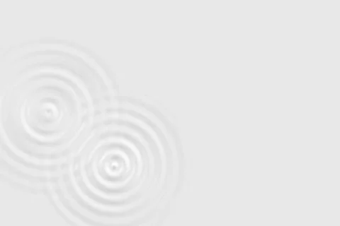 Abstract white circle ripple surface on gray background Stock Illustration