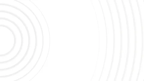 Abstract white circles pristine backdrop loop animation. Stock Footage 286409074