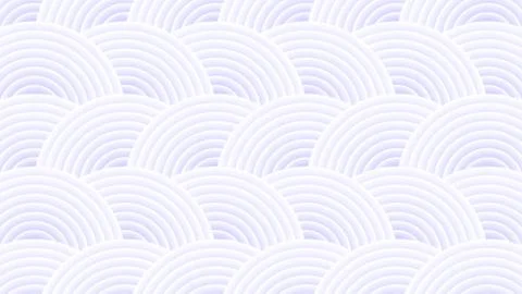 Abstract white circles with shadow background Stock Illustration