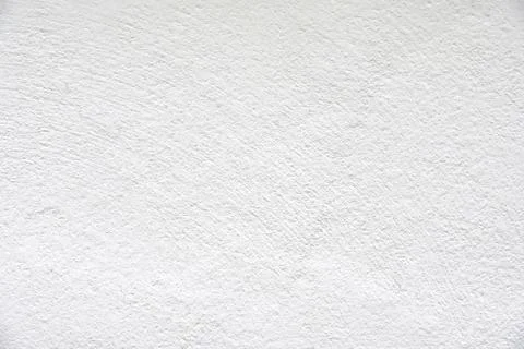 Abstract white color of empty and blank concrete plaster wall for texture Stock Photos