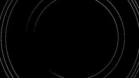 Abstract White Concentric Circles Motion Graphic Background 스톡 동영상 344279748