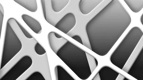 Abstract White Crossing Lines Animation.  Stock Footage 222990910