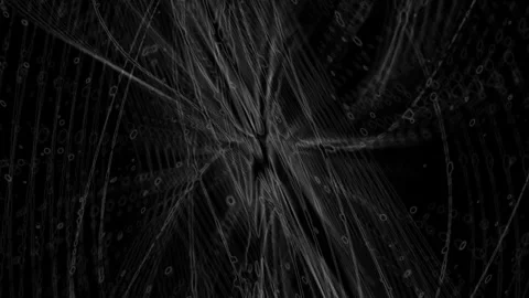 Abstract white curves background Stock Footage 263295456