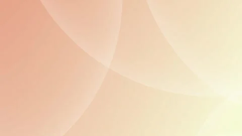 Abstract White Curves on Warm Orange Cream and Yellow Gradient Background Loop Stock Footage 338286100