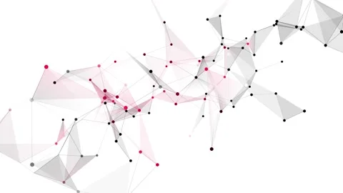 Abstract white data transfer background. Information exchange. 3D rendering. Stock Footage 165211197