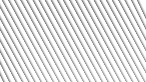 Abstract white diagonal lines geometric motion background loop video clip Stock Footage 348791597