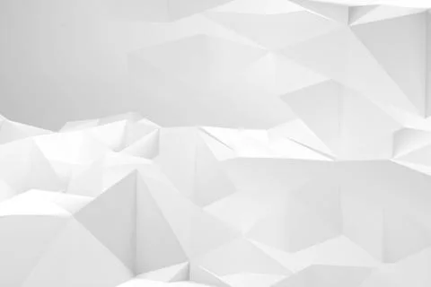 Abstract white digital background texture 3d Stock Illustration