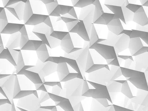 Abstract white digital pattern, background texture 3d イラスト素材