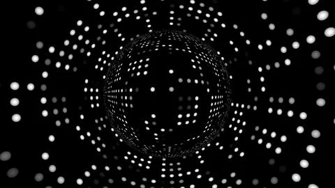 Abstract white dots Stock Illustration