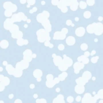 Abstract white dots pattern on light blue background Stock Illustration