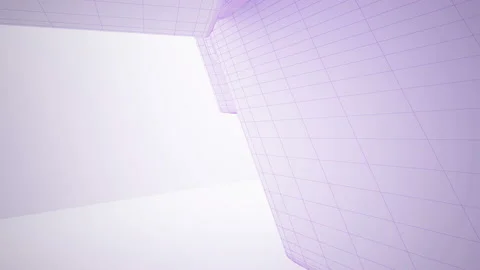 Abstract white drawing interior. Stock Footage 100625037