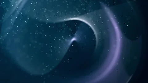Abstract White Dust Particles Motion Space Background Loop Video stock 198022077