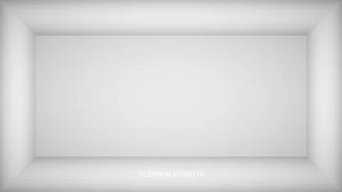 Abstract white empty room, niche with white wall, floor, ceiling, dark side Stock Illustration