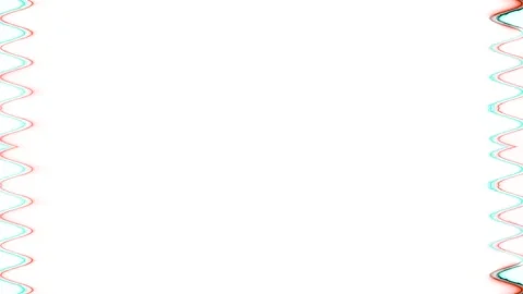 Abstract White Frame with Zigzag Borders Stock Footage 284396540