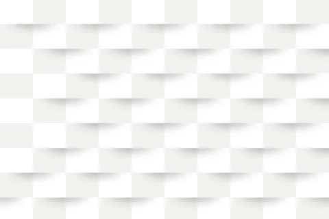 Abstract white geometric background. For design or advertising. 3D illustrati Stock Illustration