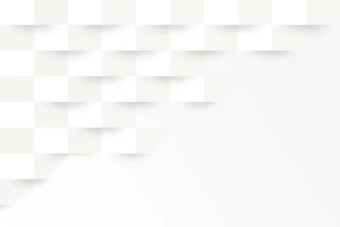 Abstract white geometric background. For design or advertising. 3D illustrati Stock Illustration
