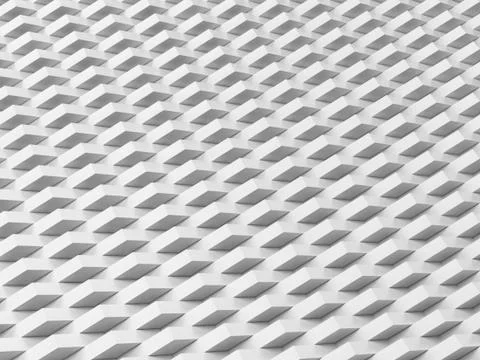 Abstract white geometric background Stock Illustration