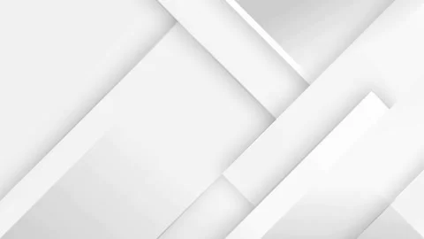 Abstract white geometric paper motion background Stock Footage 334572883
