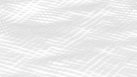 Abstract White Geometric Pattern. Background Stock Illustration
