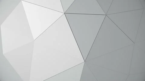 Abstract White Geometric Surface 3d background for business presentation Stock Footage 144216353