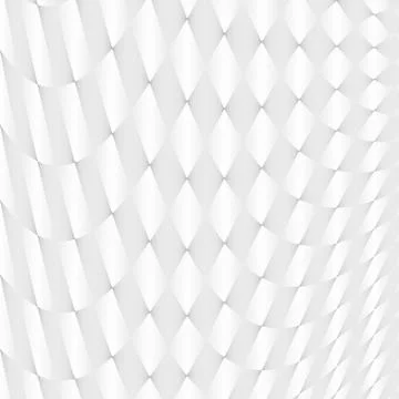 Abstract white geometric vector background Stock Illustration