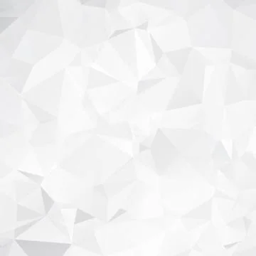 Abstract white geometric vector background with triangles. Polygon triangle p Stock Illustration