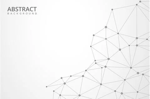 Abstract white geometrical vector design Illustrazione stock