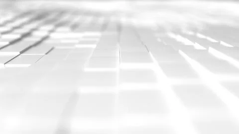 Abstract White Gradient Background with displaced Tiles. Illustration Templat Illustrazione stock