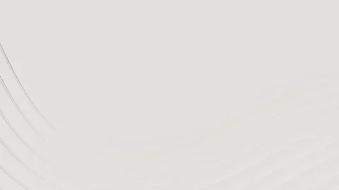 Abstract white graphic background with moving lines under the logo 3d animation Stock Footage 195178612