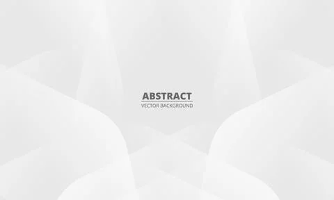 Abstract white graphic design presentation background web template. Stock Illustration