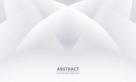 Abstract white graphic design presentation background web template. Stock Illustration