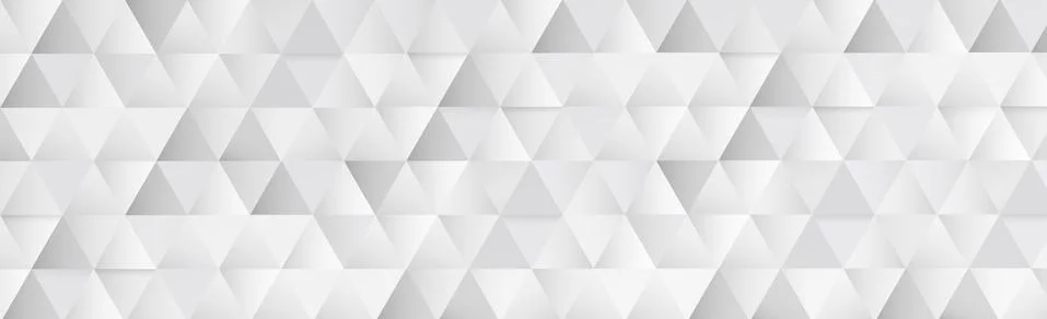 Abstract white - gray background texture with many triangles - Vector Stock Illustration