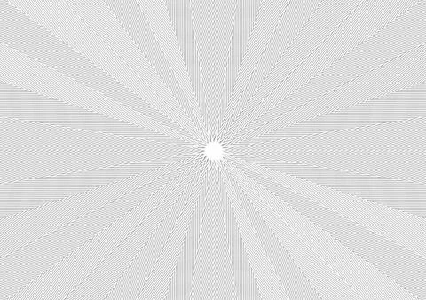 Abstract white grey background, zigzag geometric rings in simple pattern design Ilustração Stock
