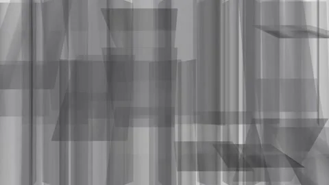 Abstract white grey geometric background Stock Footage 156688857
