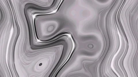 Abstract white grey liquid Wavy motion background Video stock 153803869
