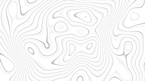 Abstract white grey liquid wavy background Stock-Footage 154535738