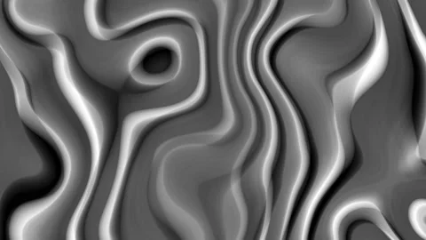 Abstract white grey liquid Wavy motion background Stock Footage 155001882