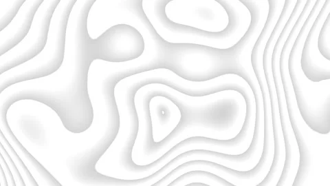 Abstract white grey liquid wavy background Видео 155500027