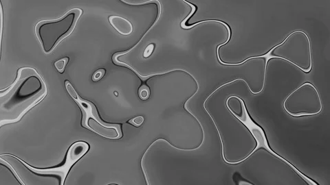 Abstract white grey liquid Wavy motion background Stock Footage 158209394