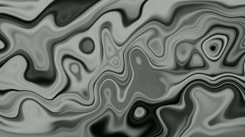 Abstract white grey liquid Wavy motion background Stock Footage 159204357